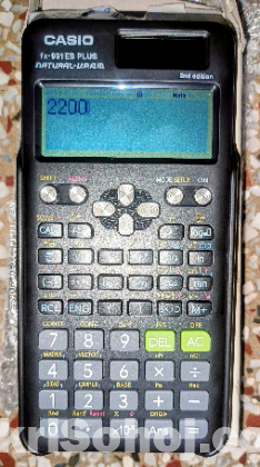 Casio Fx 991 Es Plus 2nd Edition